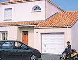 porte de garage de villa