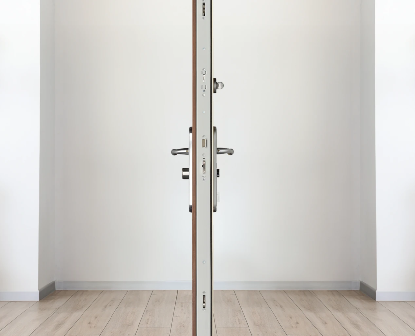 Porte blindee fichet Foxeo HIS vue cote